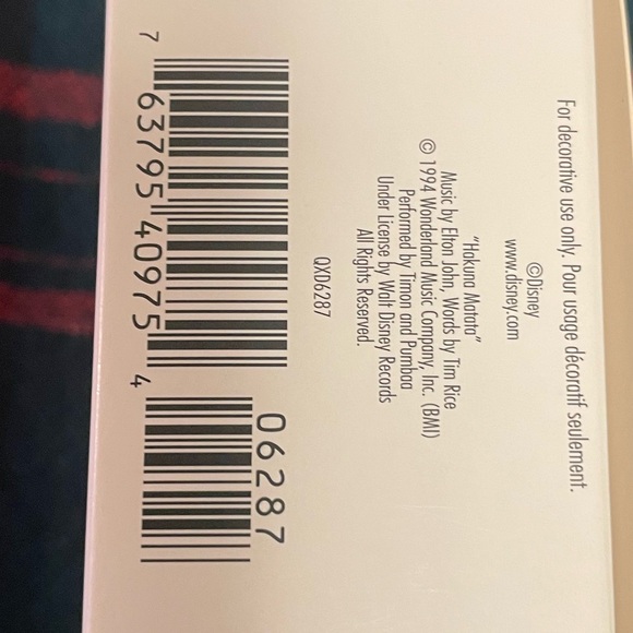 NIB 2019 Hallmark Keepsake Xmas Ornament “Disney The Lion King” 25th Anniversary - Picture 7 of 7